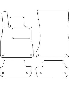 Mattenset Mercedes C217 S-klasse coupe 2014-