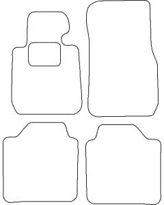 Velours BMW 3 Serie GT F34 2015- mattenset