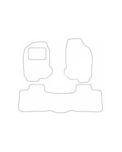 Isuzu D-Max 2010 - 2012 Mattenset