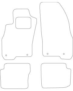 Fiat Punto III 2015 - Mattenset