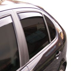 Dark Toyota Rav 4 5-deurs 2001-2006 Zijwindschermen