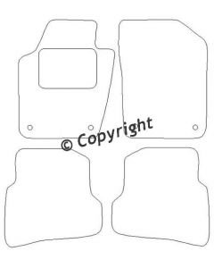 Mattenset Seat Ibiza V 2008 -2016