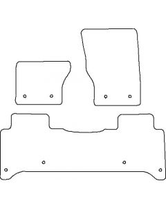 Mattenset Landrover Rangerover MK4 2012 -