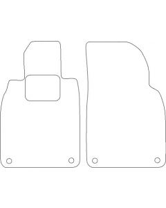 Mattenset Porsche Boxster 981 / 981 S 2012 -