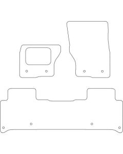 Mattenset Landrover Discovery 5 2016 -