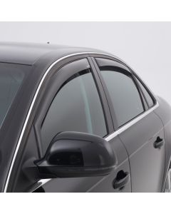 Dark Seat Leon 5 deurs 2005-2012 Zijwindschermen