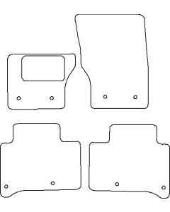 Mattenset Landrover Rangerover Sport 2013 -