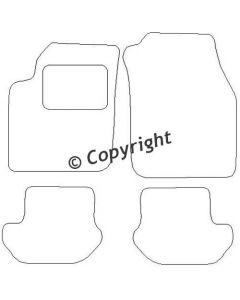 Ford Ka I 1996 - 2004 Mattenset