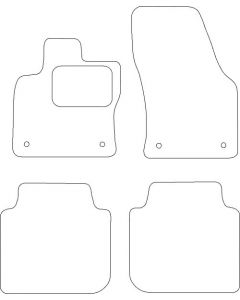 Mattenset Skoda Kodiaq 2017 -