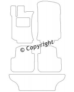Mercedes W251 R-klasse short 2005 - Mattenset