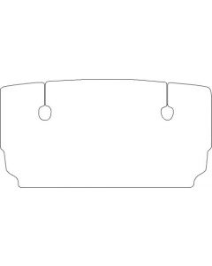 Mattenset Ssang Yong Rodius 7P kofferbakmat 2013-