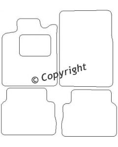 Mattenset Opel Signum 2003 - 2004