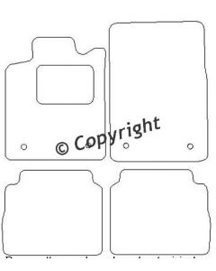 Mattenset Opel Signum 2004 - 2009